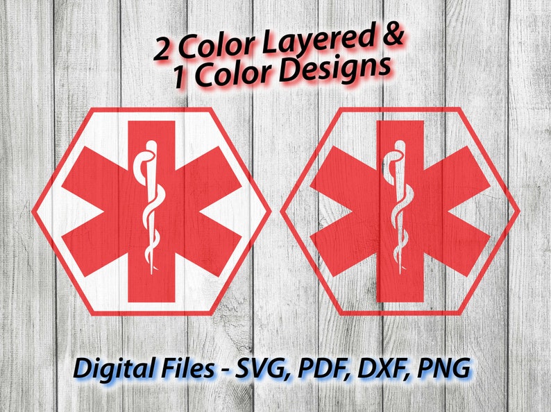 Download Medical Alert Symbol vector svg EMT svg firefighter svg | Etsy