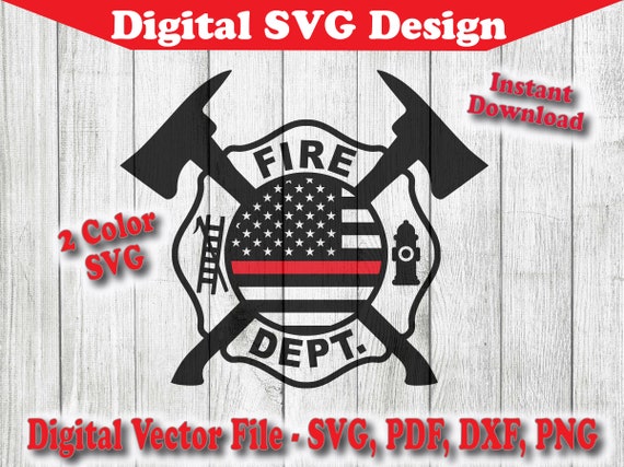 Fire Dept svg Firefighter svg Maltese Cross svg fireman 