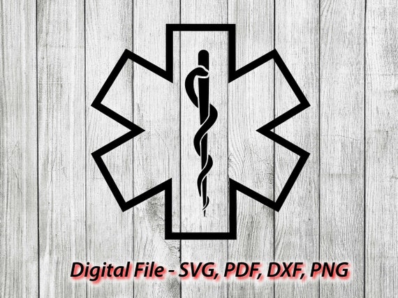 Download Paramedic Star Svg Paramedic Star Of Life Svg Star Of Life Svg Etsy