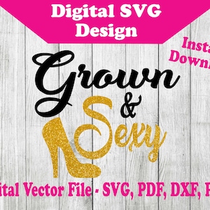 Erwachsene & Sexy Design SVG Grafik - Geburtstag 21.