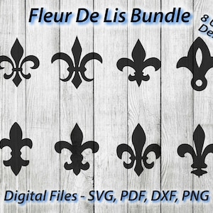 Fleur De Lis, Decorative Design Free Svg File - SVG Heart