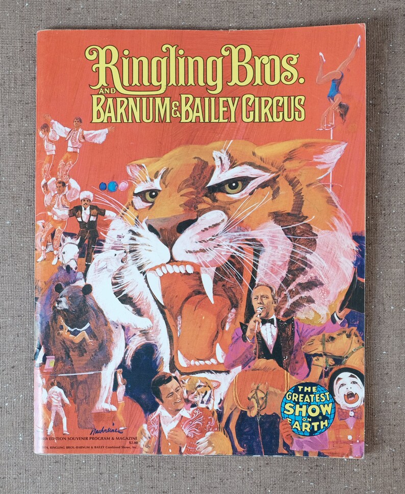 Peanut Bags BARNUM BAILEY Lot of 50 Old 1950/'s RINGLING Bros CIRCUS Popcorn