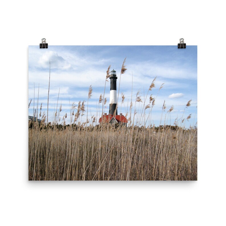 Art Photography Print, Landscape Wall Art, Lighthouse, Nautical Print, Long Island, New York, Fire Island image 7