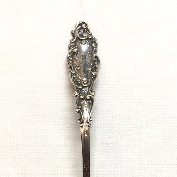 Sterling Silver Cream Ladle in the Luxembourg pattern by Gorham