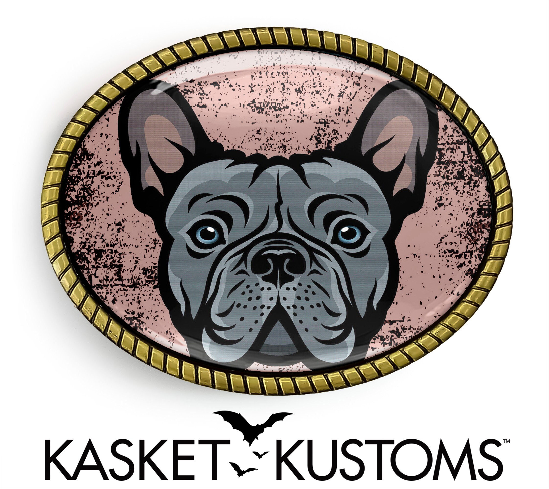Bulldog Bling Belt Buckle Handmade Bulldog Belt Buckle - Etsy main image 4