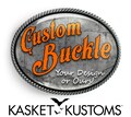 Custom Resin Belt Buckle - Personalized Image Design Antique Silver Oval Belt Buckle