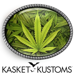 Amazon.com: Marijuana Belt Buckle - High Times Weed Pot Leaf