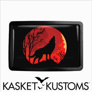Wolf Belt Buckle - Howl at the Moon Handmade Belt Buckle - 647