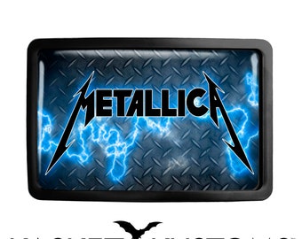 Metallica Belt Buckle - Heavy Metal Rock Band Rectangle Belt Buckle - 696