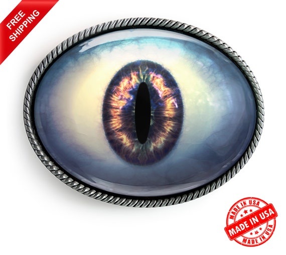 Alien Eyeball Belt Buckle Halloween 