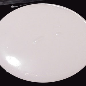 One (1) Belt Buckle Epoxy Sticker - Make Your Own DIY Belt Buckle - Clear Oval Resin Sticker