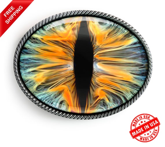 Eyeball Belt Buckle Animal Taxidermy 
