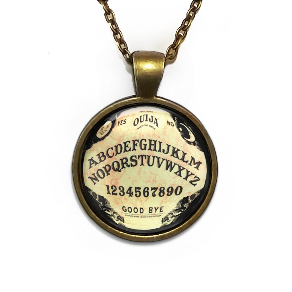 アンティークブロンズ トラディショナル ウィジャボード ホラー ガラス