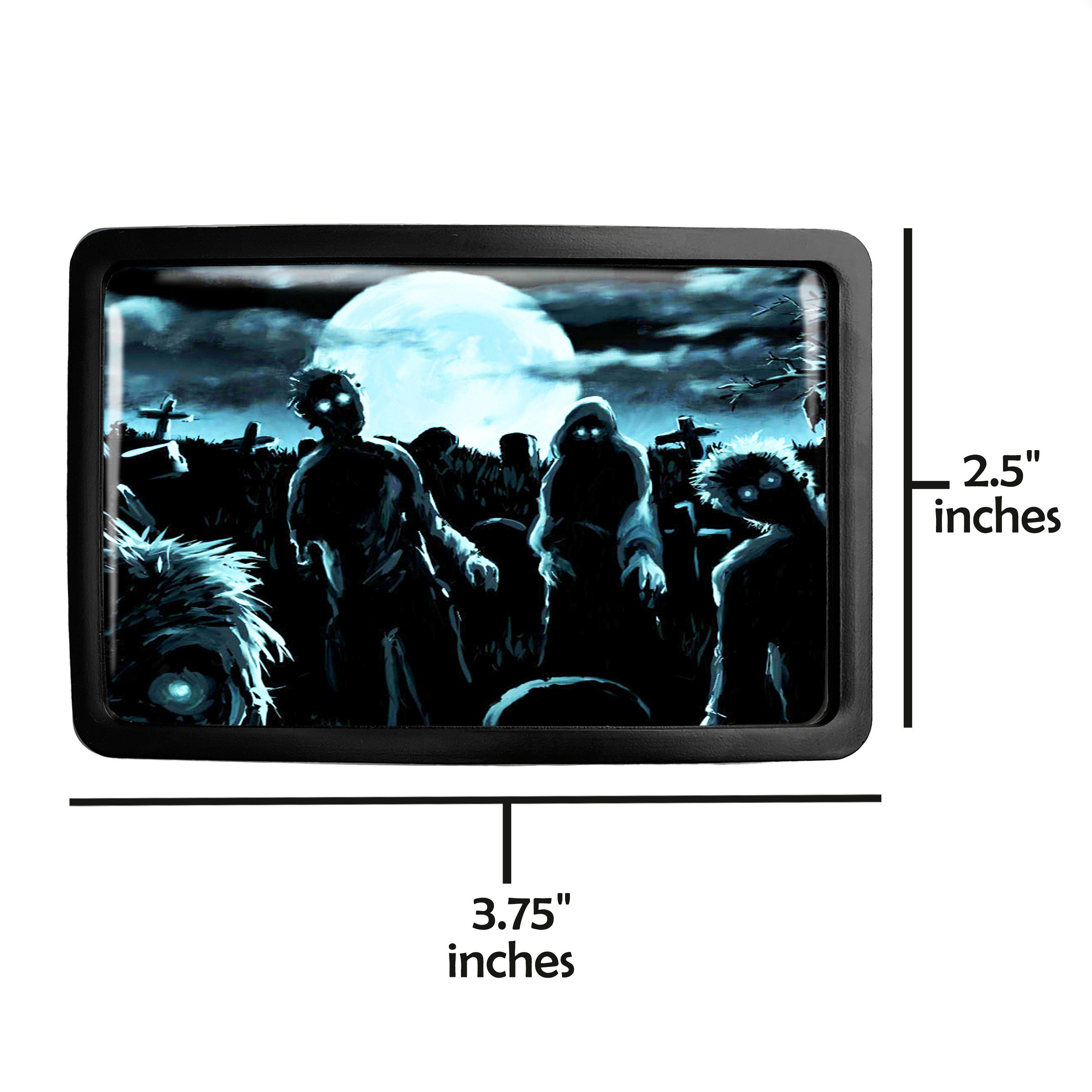 Zombie Belt Buckle - Apocalypse Virus Horror Movie Belt