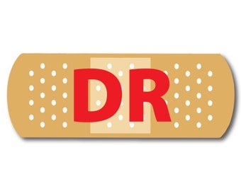 band aid decal etsy