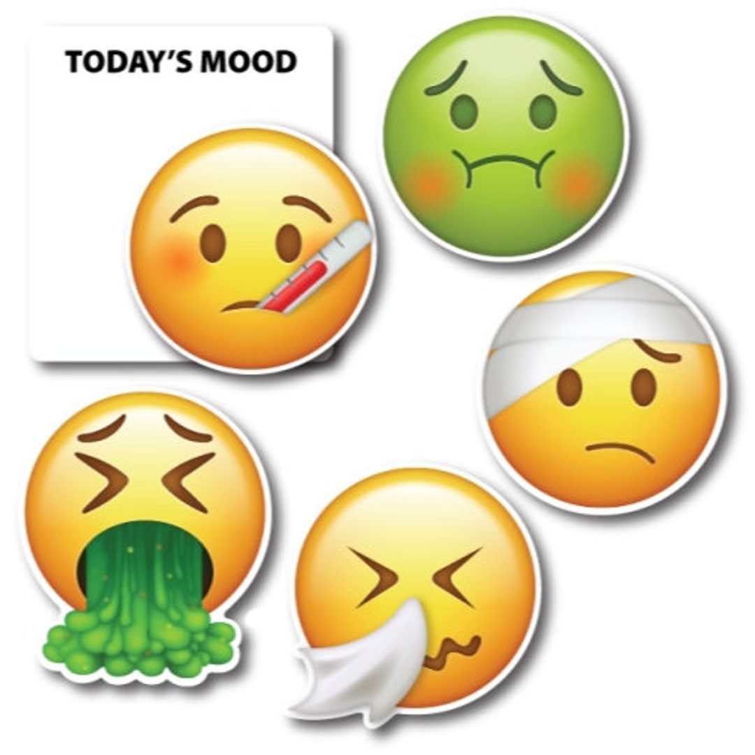 Sick Emoji Packet - Etsy