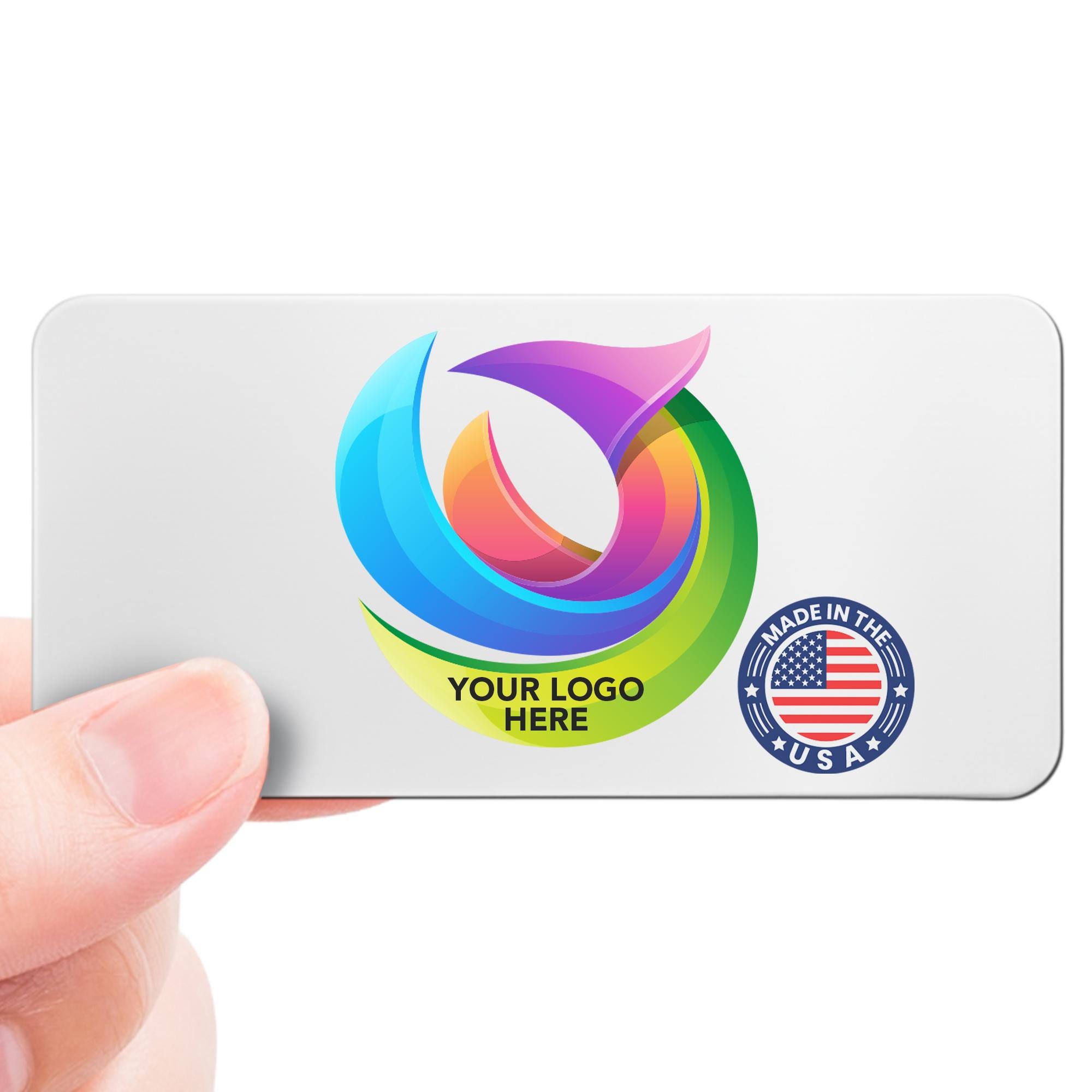Magnet Me up Custom Printed Magnetic Name Tag Badge - Image Only, 1.5x3 ...