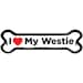 Magnet Me Up I Love My Corgi Dog Bone Magnet Decal, 2x7 Inches, Heavy - View #10