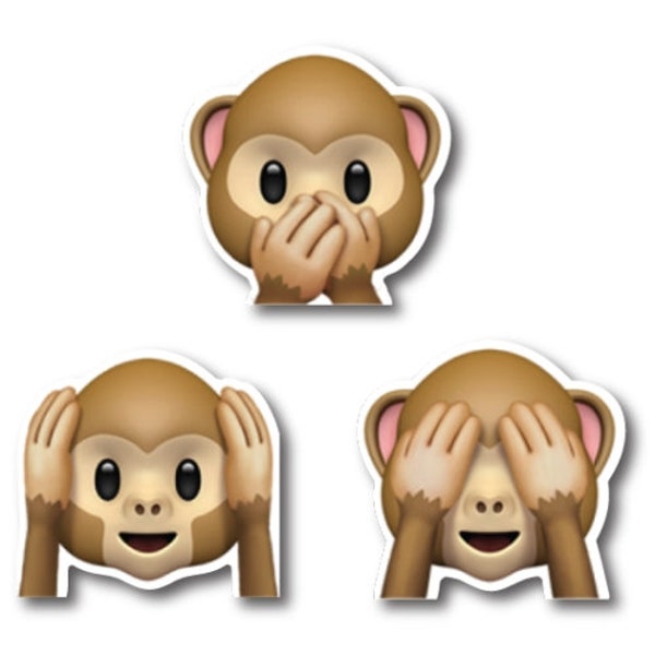 Emoji Monkey Etsy