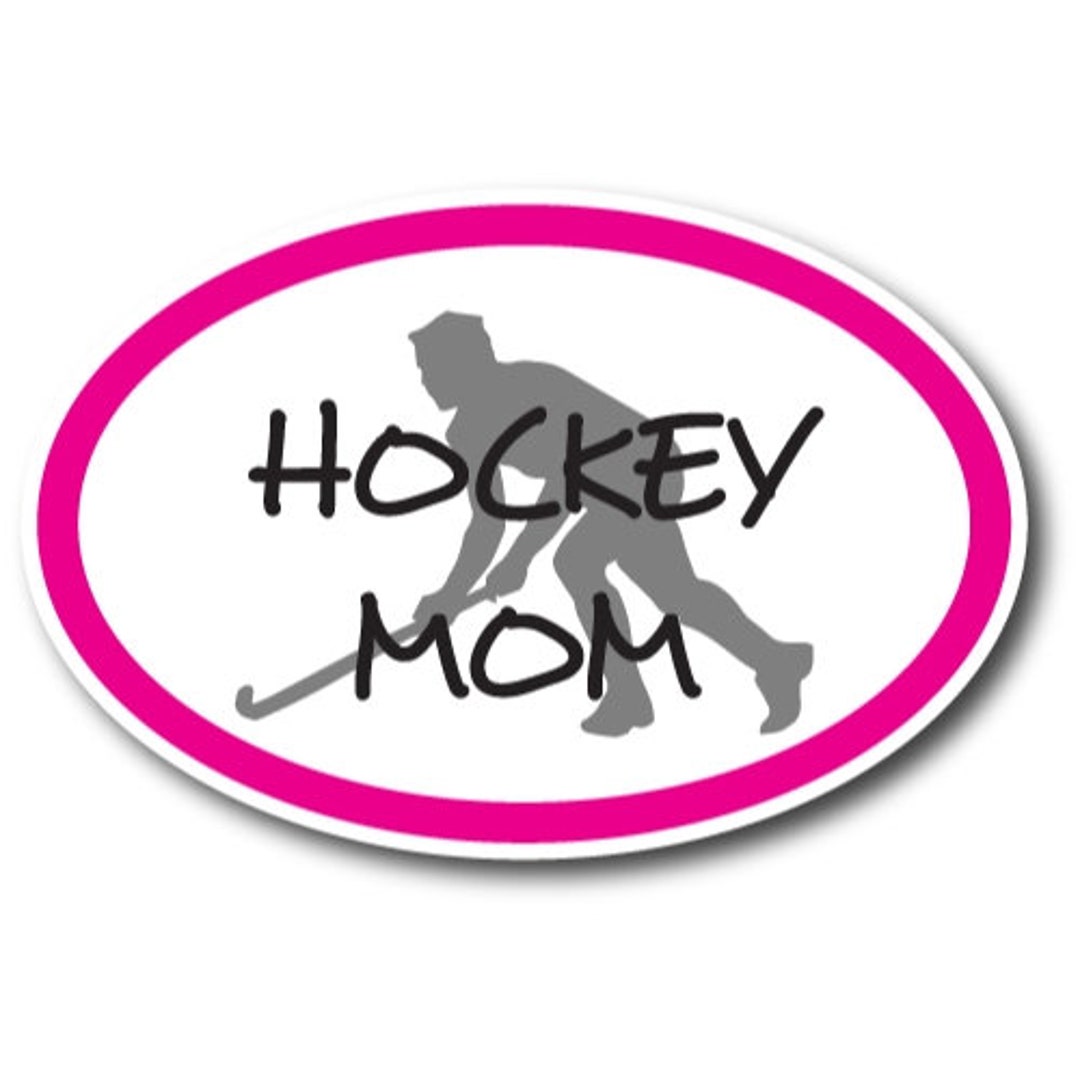 Hockey Mom Car Decal 4 X 6 Oval Heavy Duty for Car Etsy