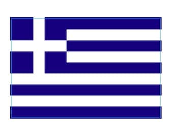 Greece Greek Flag Car Magnet Decal - 4 x 6 Heavy Duty for Car Truck SUV