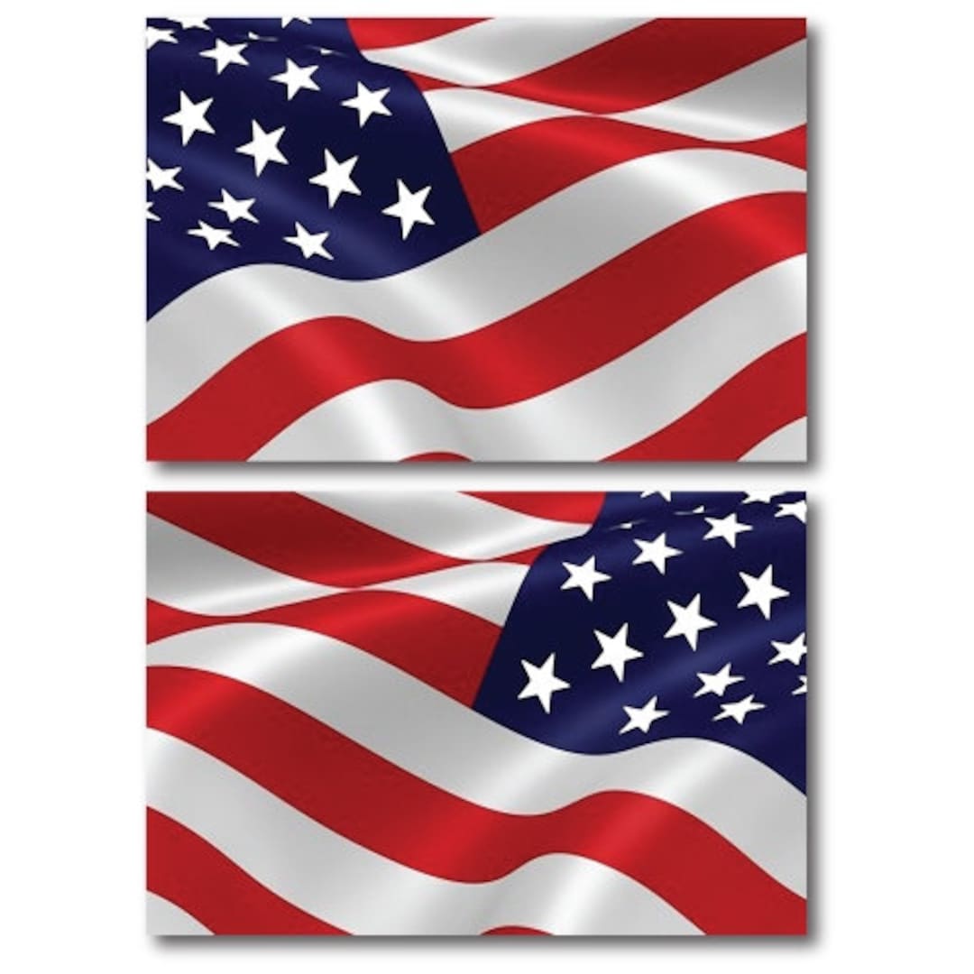 Black and White American Flag Magnet 4x6 Decal Heavy Duty for Car Truck SUV - In Support of Our Firefighters and Local Fire Departments