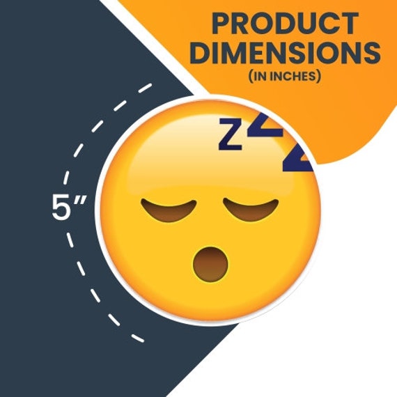 Sleeping ZZZ Emoji Magnet 5