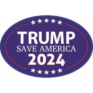 Magnet Me Up Kamala Harris Waltz 2024 Election Car Magnet - 4x6 Inch, 2 Pack, Made In USA