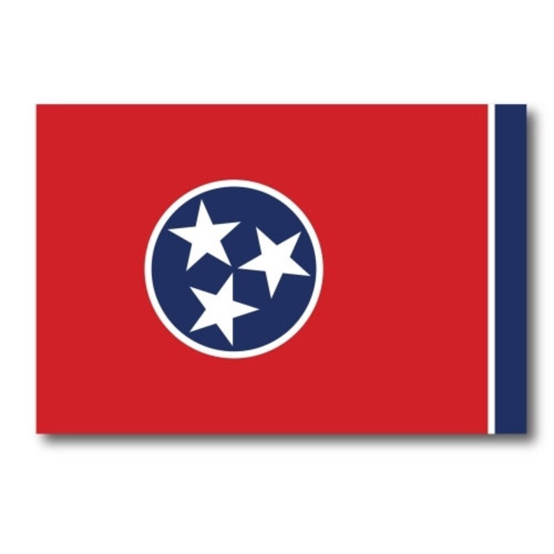 Tennessee Car US State Flag Refrigerator Locker SUV Etsy