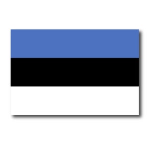Estonia Estonian Flag Car Magnet Decal - 4 x 6 Heavy Duty for Car Truck SUV