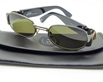 Zeldzame vintage Gianni Versace Medusa-zonnebril Mod S70 Col 15L New Old Stock