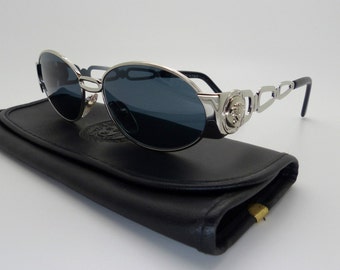 Auténticas y raras gafas de sol vintage Gianni Versace Medusa, modelo S34, color 26 M *NOS*