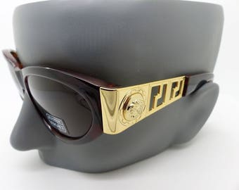 Versace Gianni-zonnebril mod. 492 Col. 900 Echte zeldzame vintage New Old Stock