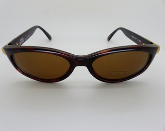 Gianni Versace-zonnebril mod. 614/M Col 900 Echte Vintage New Old Stock