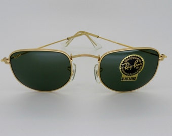 RayBan B&L W0978 Arista Gold Classic Collection G-15 Unisex Medium Vintage