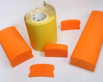 5er Set 9,5” Griffbrett Radius Blöcke (3D Druck Datei)
