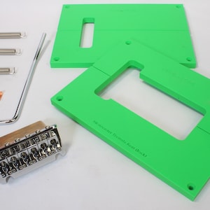 Plantilla para fresadora de trémolo de Stratocaster (archivos para impresión 3D)