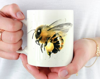 Bee Mug - Bee Lover Gift - Bee Coffee Mug - Unique Bee Gifts