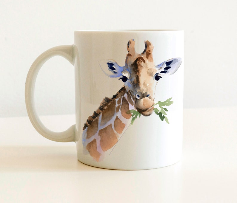 Giraffe Mug Giraffe Lover Gift Giraffe Coffee Mug Unique - Etsy