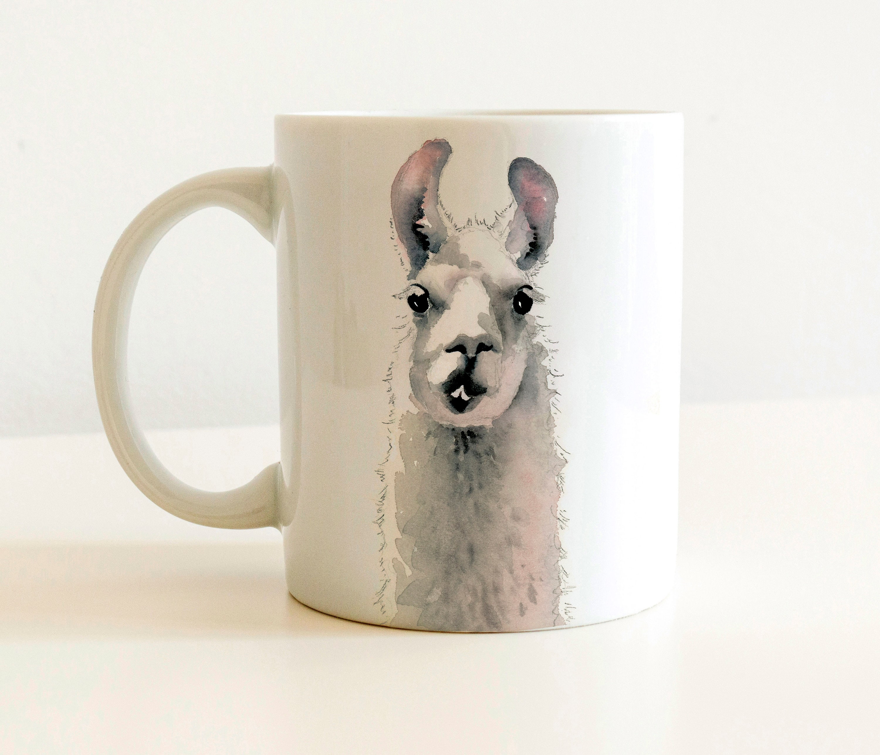 Llama Mug Llama Lover Gift Llama Coffee Mug Unique Llama Etsy