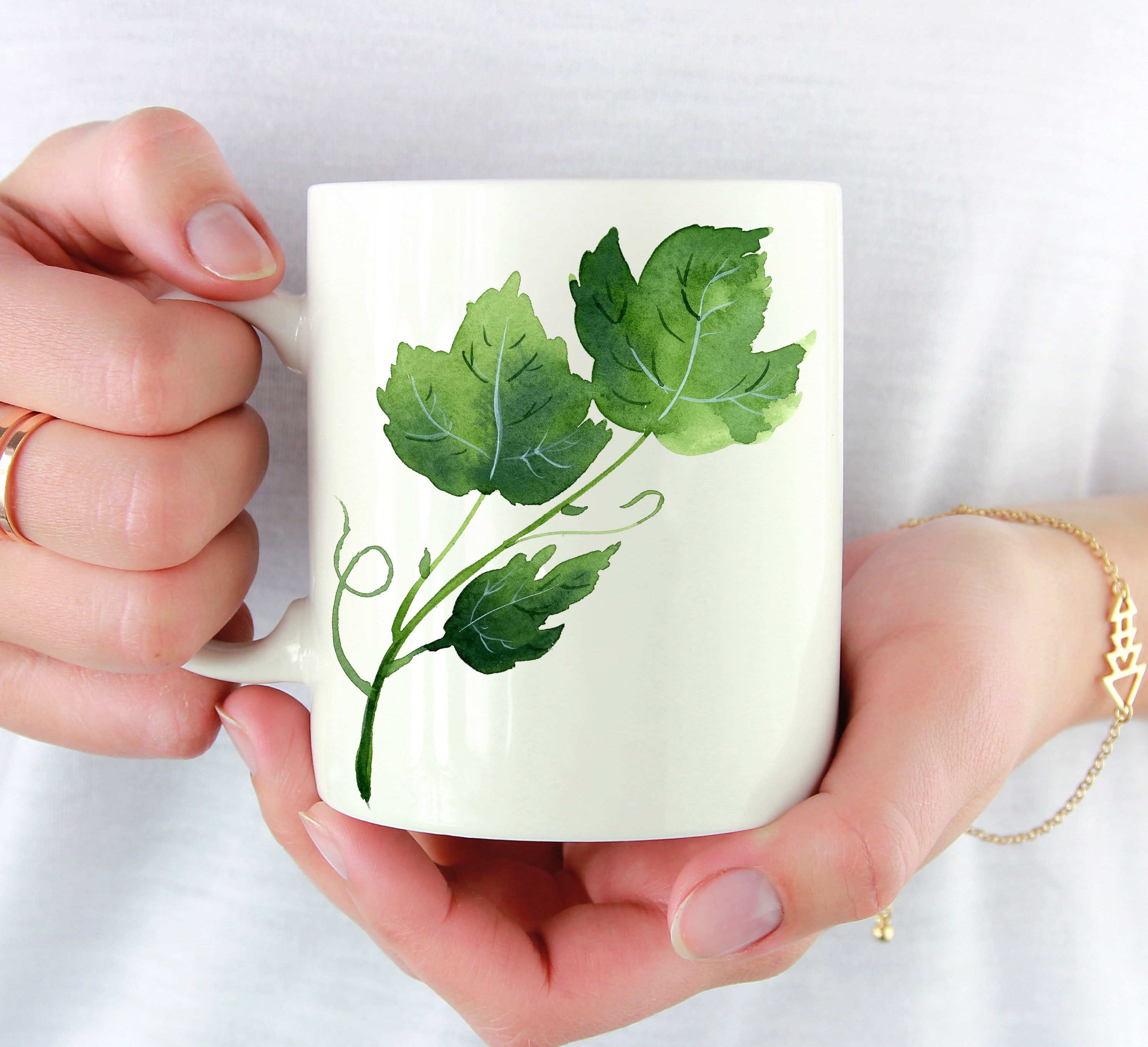 Ivy Mug Ivy Lover Gift Ivy Leaf Coffee Mug Unique Ivy Etsy