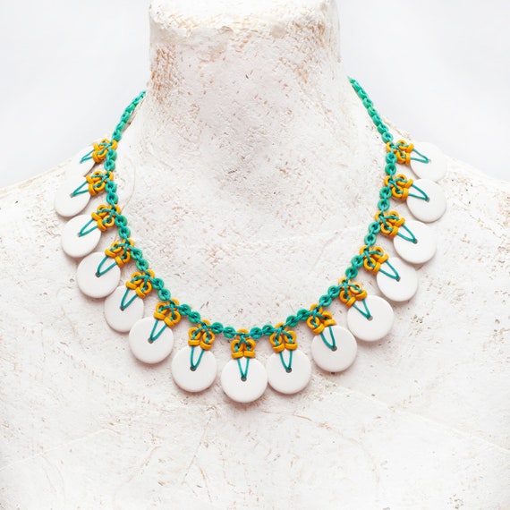 Etsy bib deals necklace