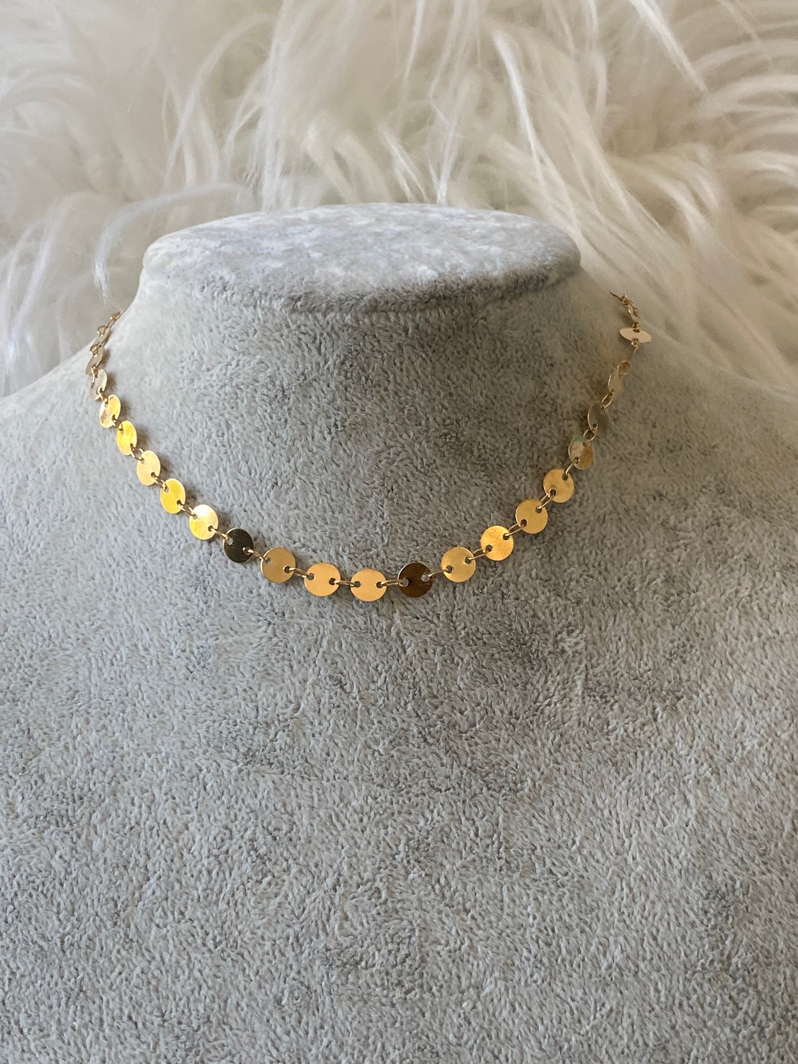 Grand collier de pièces de monnaie 1416 réglable Etsy