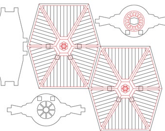 tie fighter pattern etsy