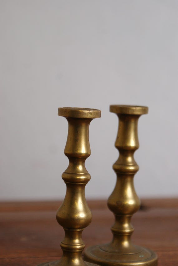 A Pair of Georgian Tapersticks