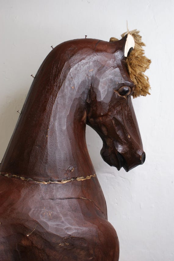 Decorative French Folk Art Horse