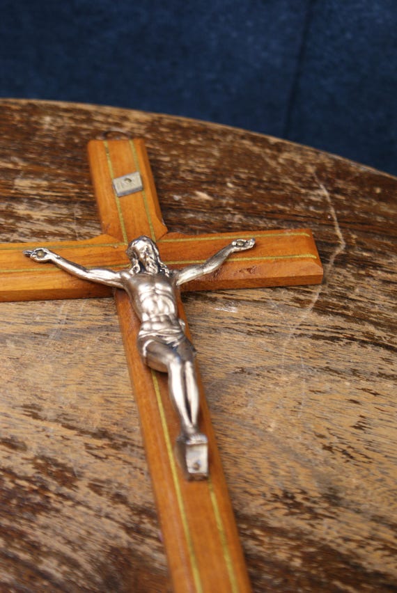 Vintage French Crucifix
