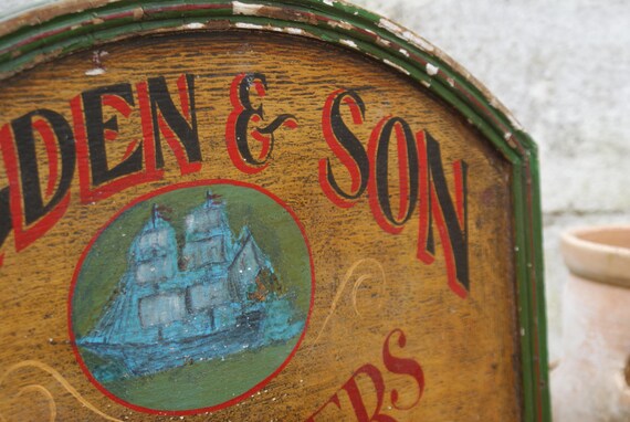 Hand Painted Shipowners Sign