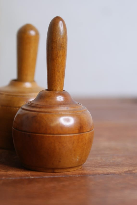 19th Century Treen Butter Moulds