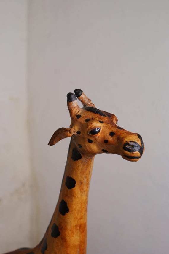 Liberty of London Style Leather Giraffe